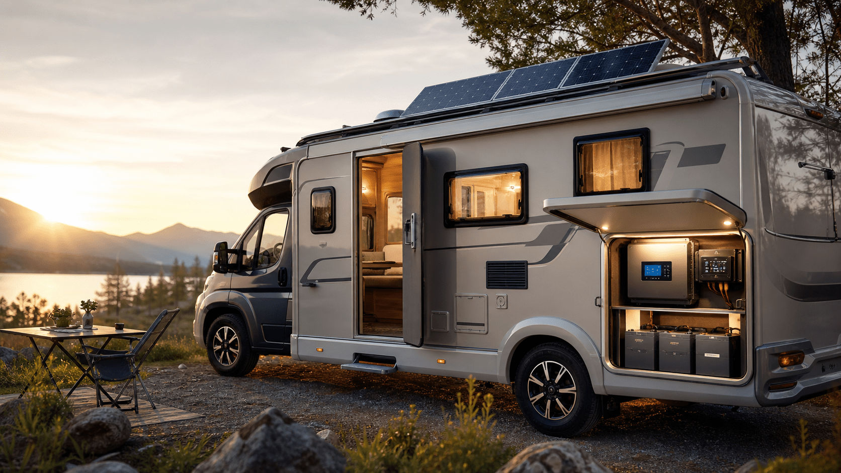Instalación eléctrica en una autocaravana para ser autónomos sin depender del gas